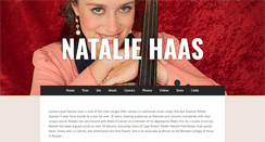 Desktop Screenshot of nataliehaas.com